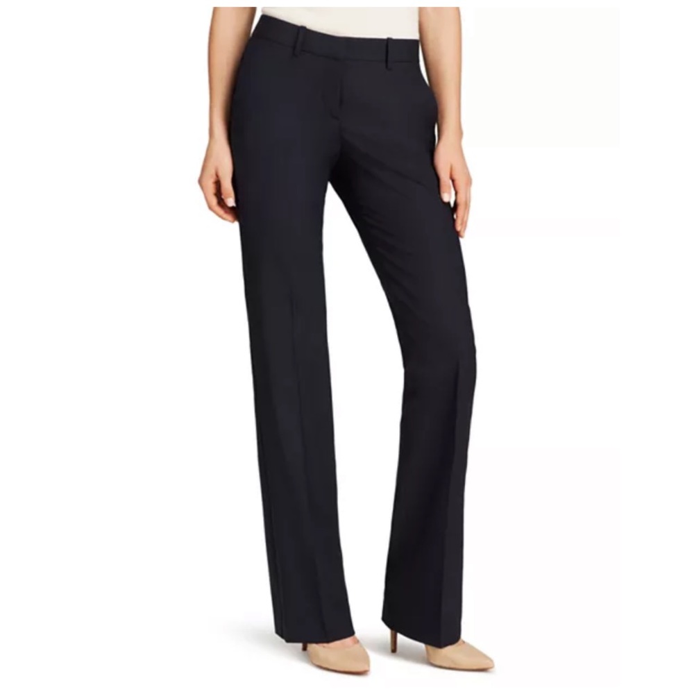 Theory Black Wool Suit Pants - Picture 2 of 14